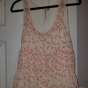 Lauran Conrad floral tank